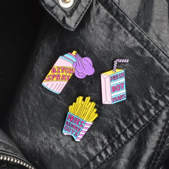 Fresh Boy Tears enamel pin NEW - Picture 4 of 6